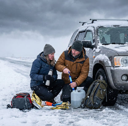 Portable Water Filter Straw - Safe Drinking Water Anywhere (Emergency & Outdoor Use)