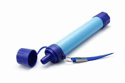 Portable Water Filter Straw - Safe Drinking Water Anywhere (Emergency & Outdoor Use)